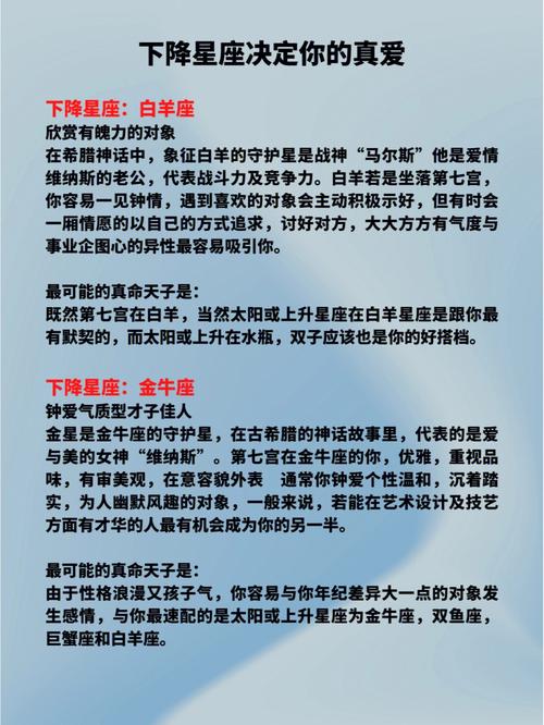 下降星座是什么意思