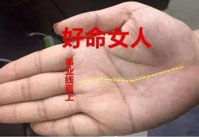 注定会有钱的女人手相