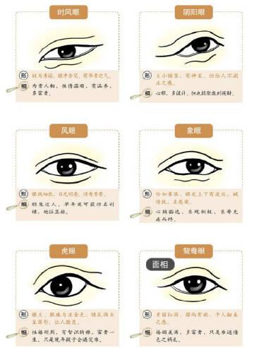 面相看白眼之人吉凶祸福