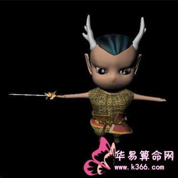梦见头长角
