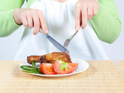 女人梦到吃鸡肉