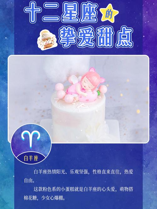 12星座最适合的甜品