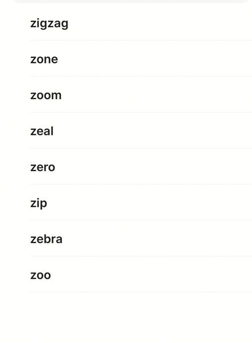 “Z”字母开头的英文名字