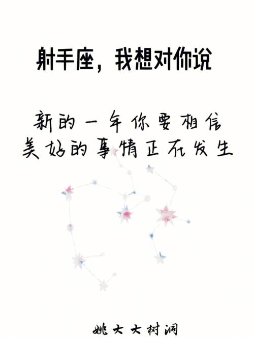 对射手座的一句话忠告
