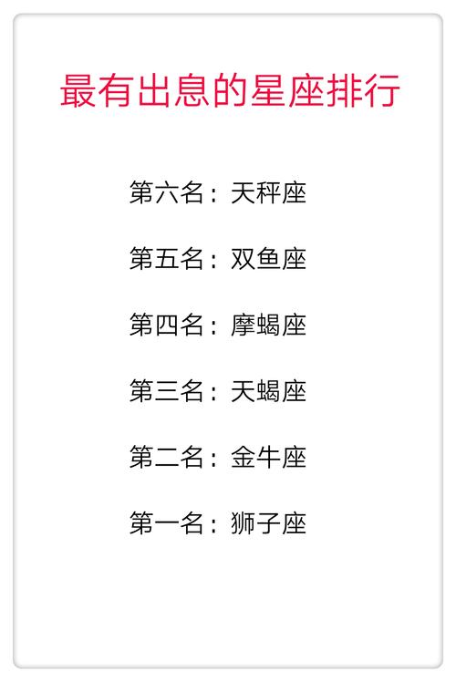 子女有出息的星座女
