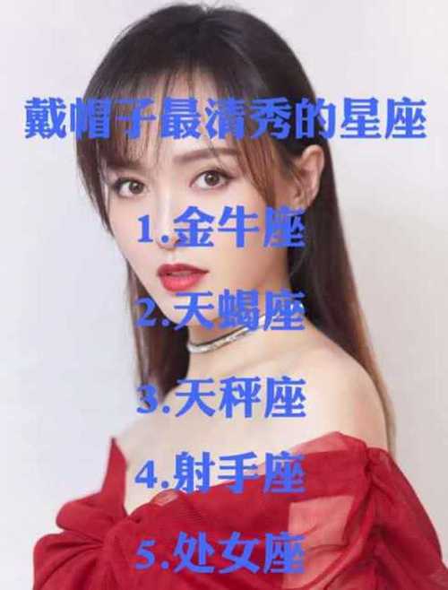 哪个星座最适合戴帽子