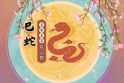 属蛇在虎年运势2022年运势