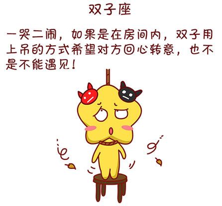 双子座出轨被发现的反应