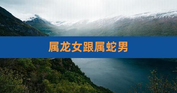 八字合婚:属龙的女人与属蛇男做夫妻好吗