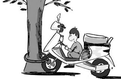 梦见偷摩托车
