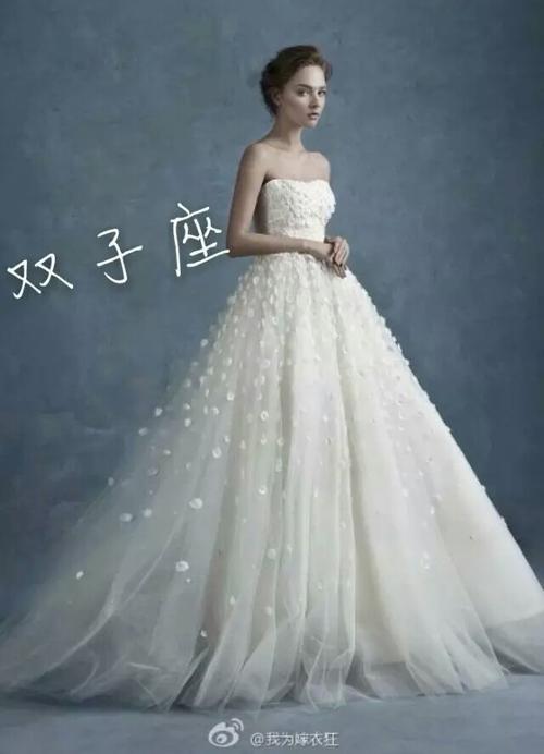 属于双子座的婚纱