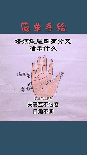 婚姻线分叉又分叉