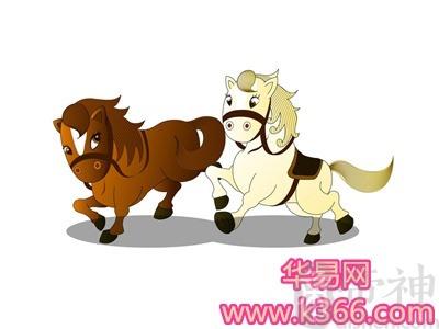 马(男)配对十二生肖:马+猴