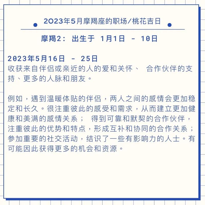 几号出生摩羯座好命