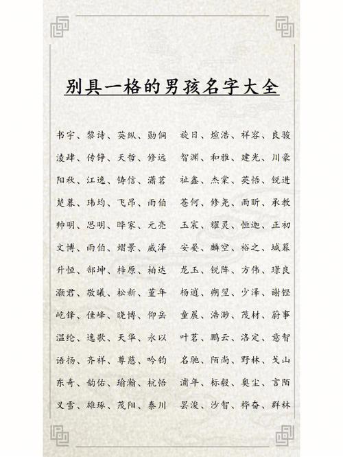 高雅不俗!姓樊男孩洋气名字大全
