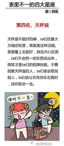 太会装了,最表里不一的星座