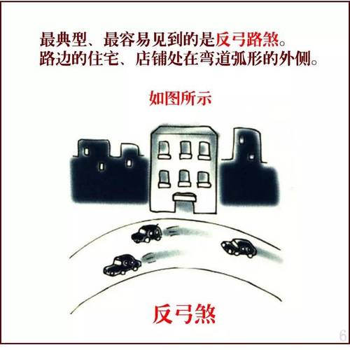 不宜在反弓路边居住的原因
