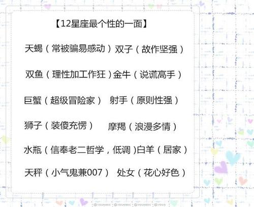 十二星座女的外遇指数