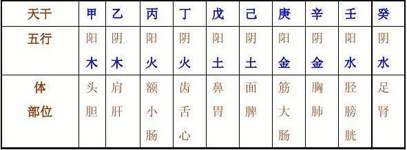 五行生克理论 周易生辰八字算命详解