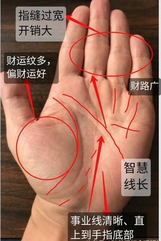 这些手相易大富大贵,你有吗?