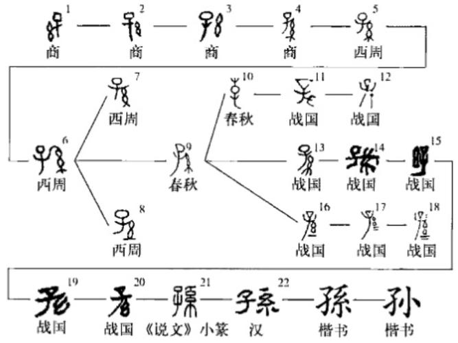 孙姓的来源