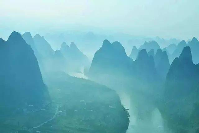 梦见青山绿水