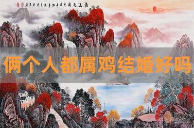两个生肖属鸡的人结婚婚姻怎样?