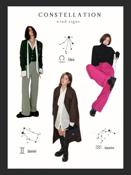12星座最适合穿的休闲衣服