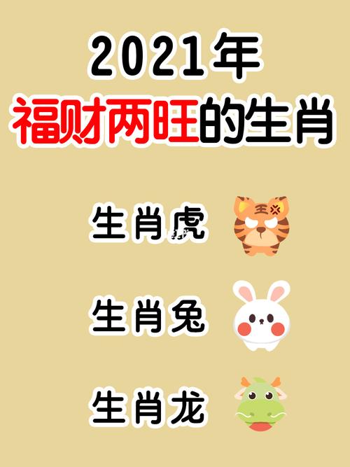 2021年有大财的生肖排名