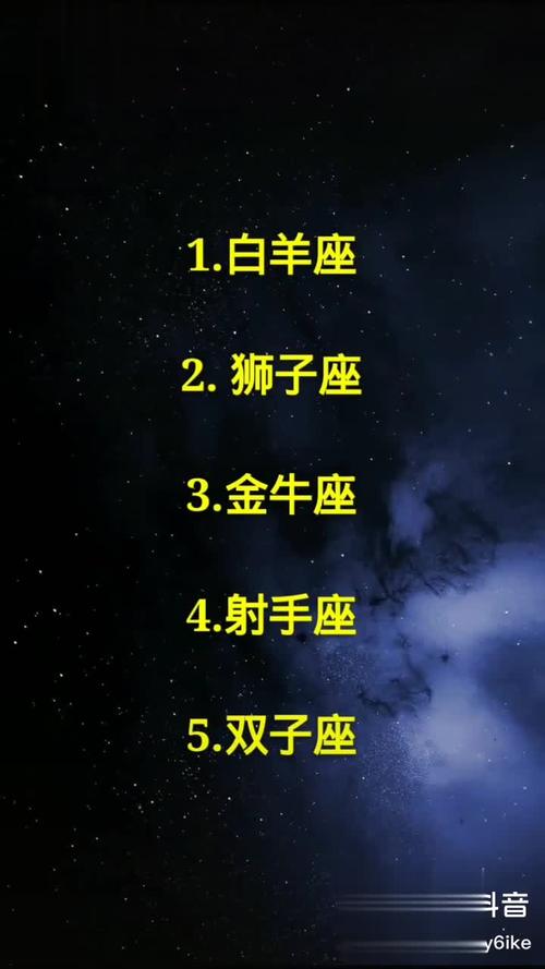 十二星座中哪些星座女最容易生气