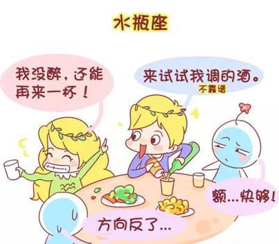 十二星座喝醉酒的表现形式