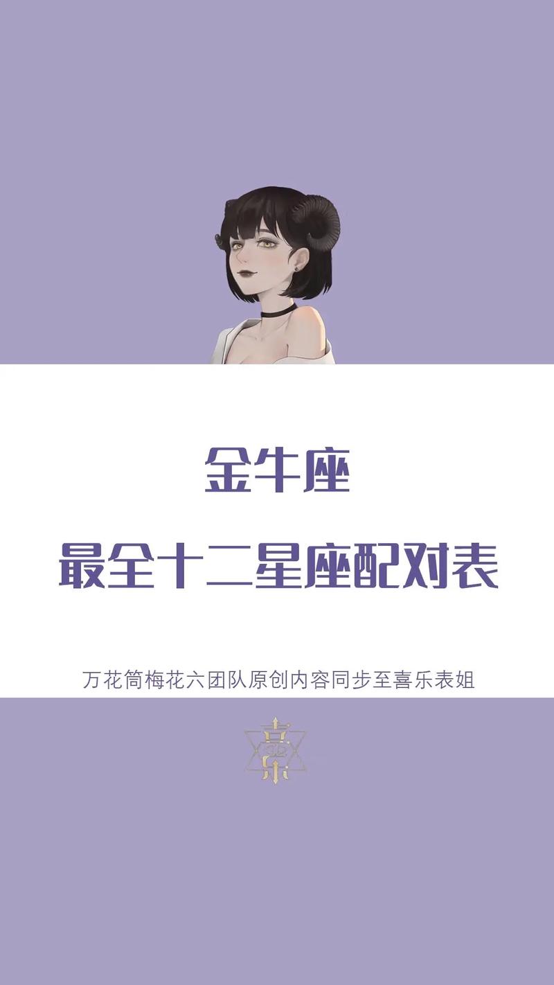 金牛座和十二星座配对