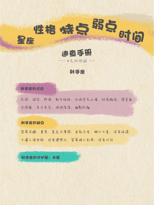 十二星座优点查询