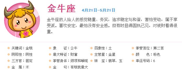 谈恋爱中金牛座的性格怎么样