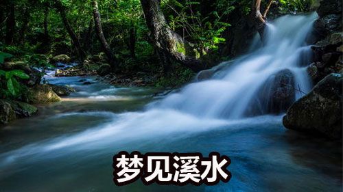 梦见溪水 周公解梦之梦到溪水