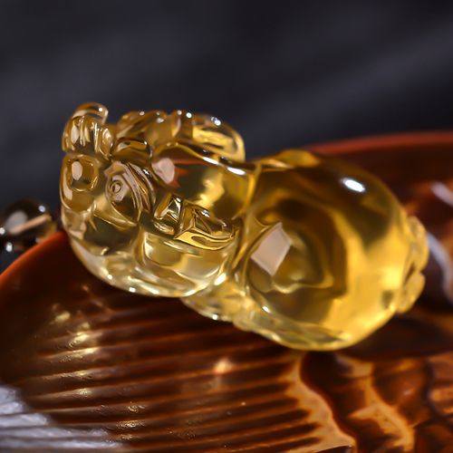 黄水晶貔貅用开光吗?
