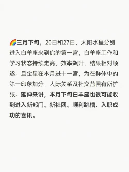 2020年白羊座运势详解