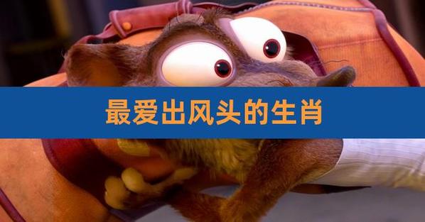 什么生肖最喜欢出风头