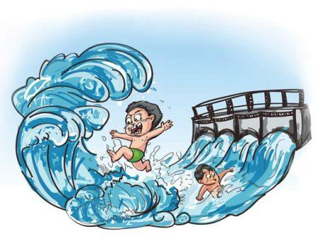 梦见洪水来了