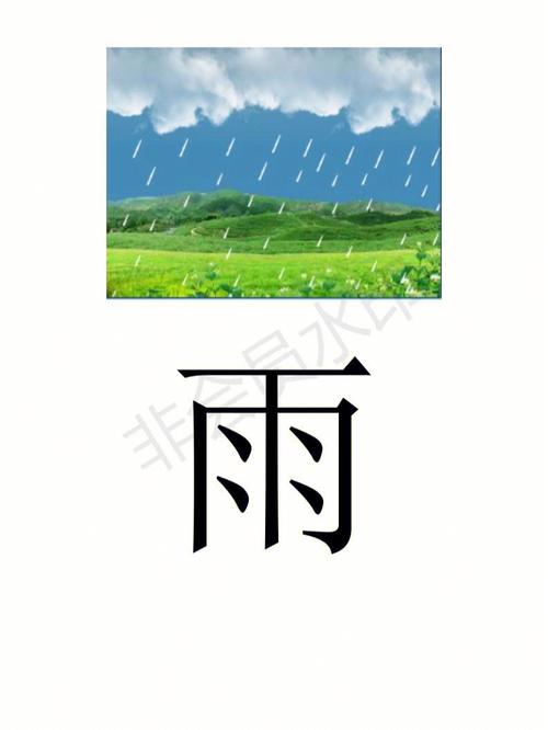 雨字和什么字搭配好听