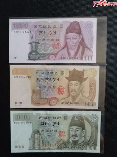 韩国的钱叫什么名字