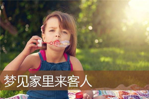 梦见客人 来客人