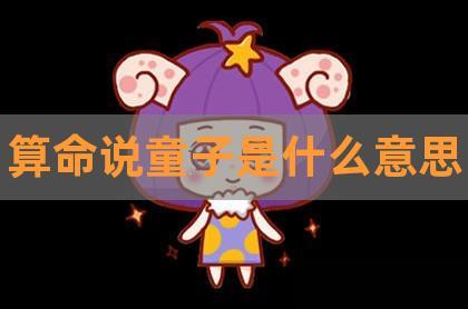 算卦说的真童子是什么意思