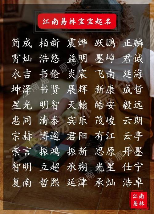 带新字的男孩女孩名字有寓意