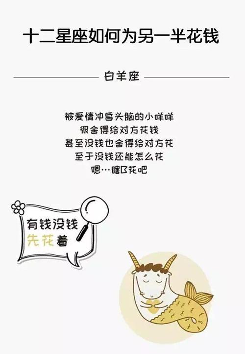 十二星座花钱干啥最舍得