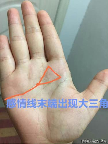 女人手上三角纹什么样的代表什么