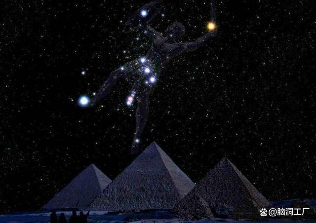 三个金字塔对应星座