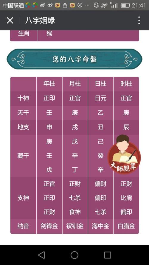 八字测另一半特征和性格