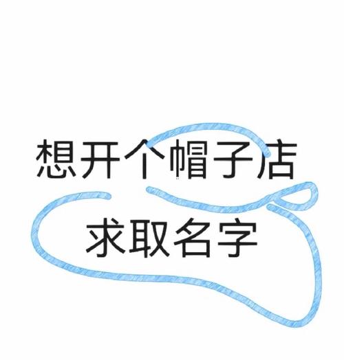 新手开帽子网店名字