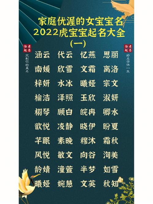 五行不缺的虎宝宝怎么取名